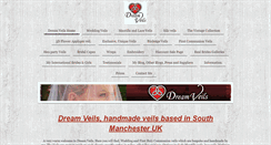 Desktop Screenshot of dream-veils.co.uk